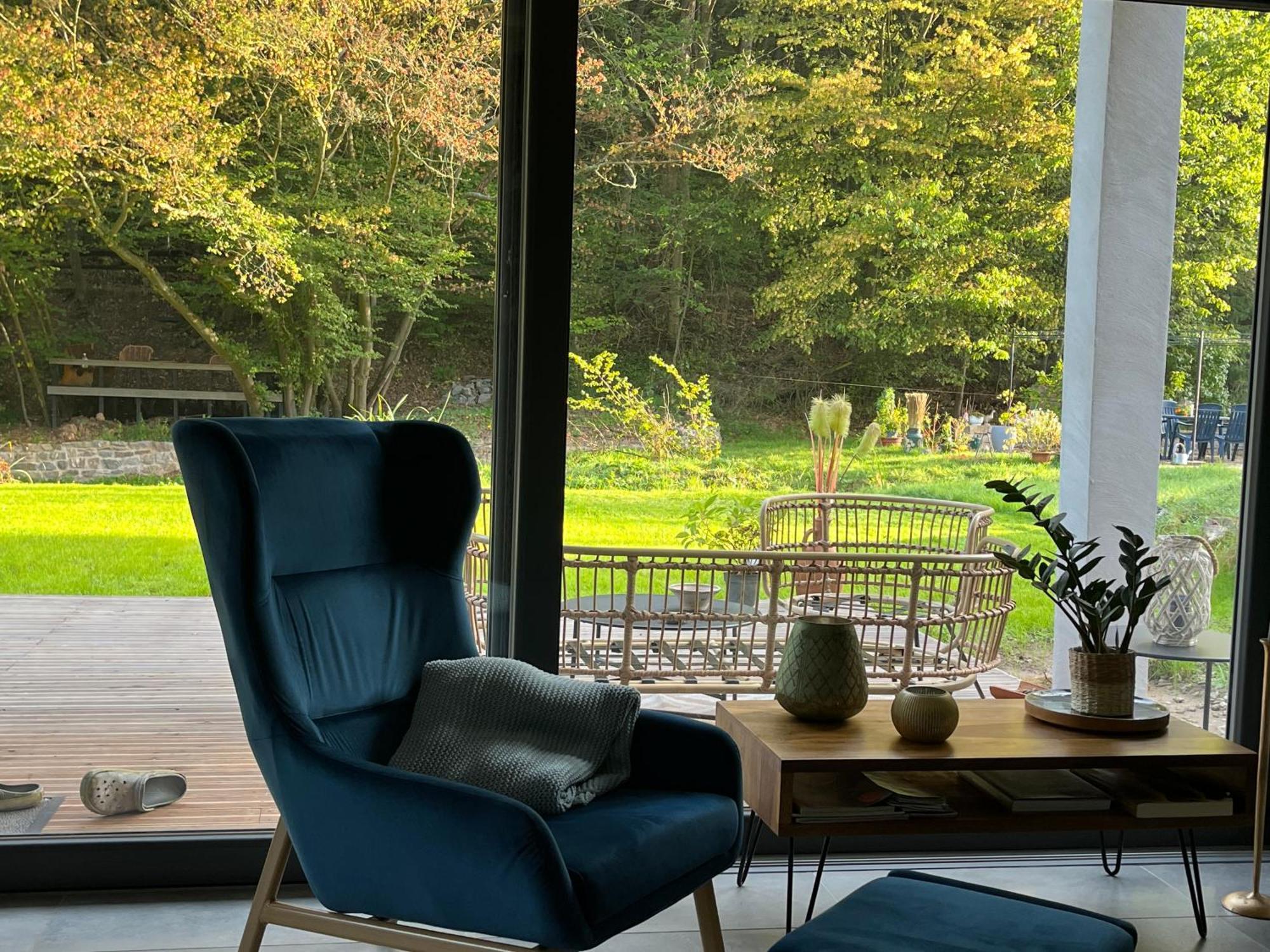 Ferienhaus Waldbaden Im Nationalpark Eifel- Am Bach Шлайден Екстериор снимка